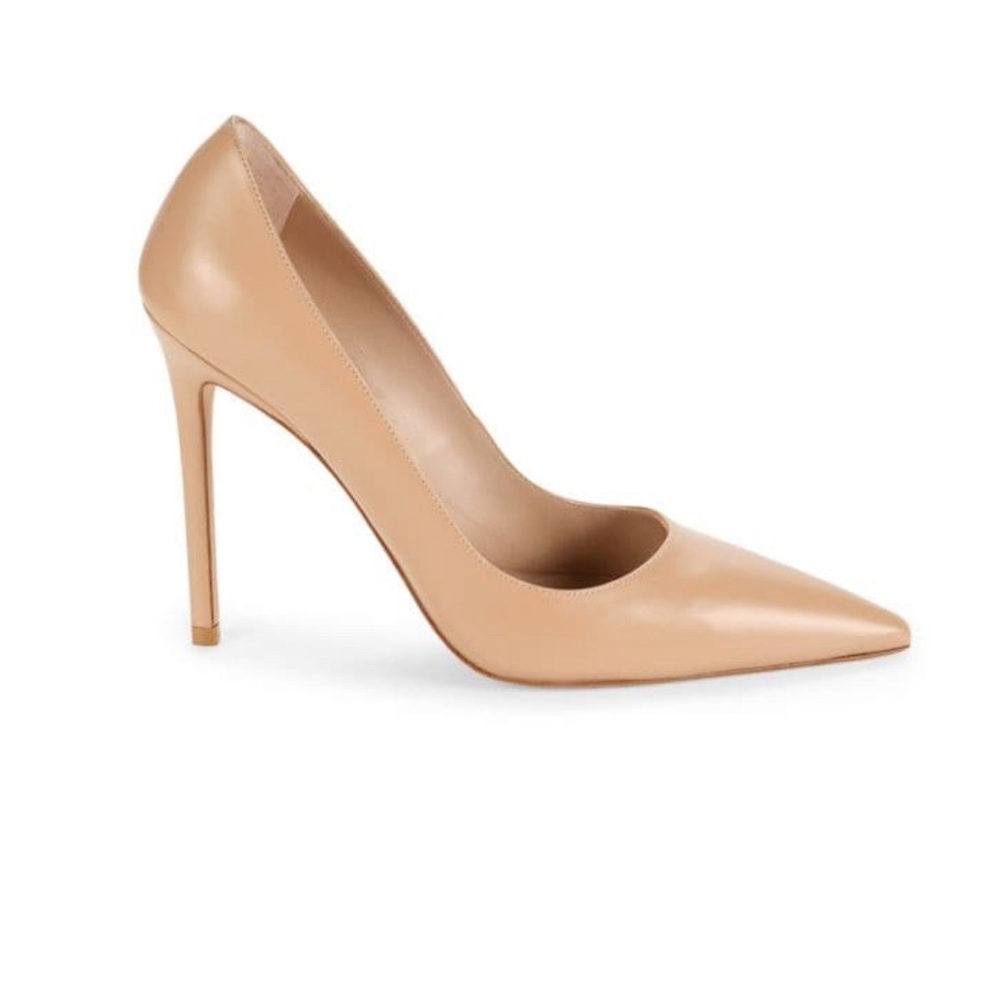 STUART WEITZMAN
Stiletto Heel Leather Pumps